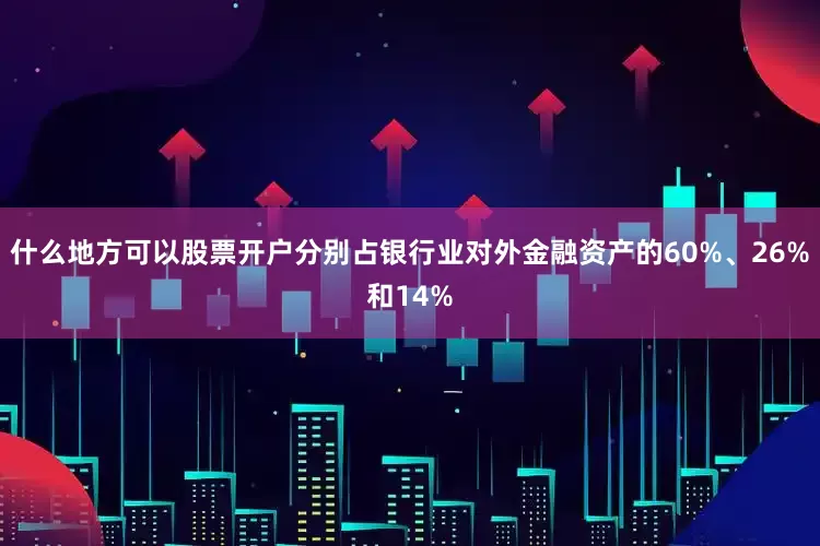 什么地方可以股票开户分别占银行业对外金融资产的60%、26%和14%